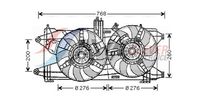 Ventilator, radiator AVA Clever Choice, Cod: FT7522