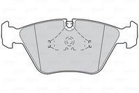 Bremsbelagsatz, Scheibenbremse