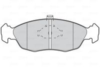 Bremsbelagsatz, Scheibenbremse