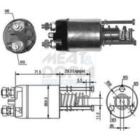 магнитен превключвател, стартер