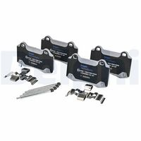 комплект спирачно феродо, дискови спирачки