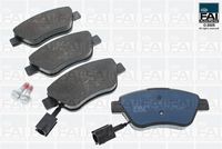 комплект спирачно феродо, дискови спирачки