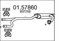 Mittelschalldämpfer