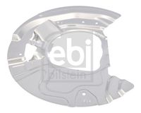 Spritzblech, Bremsscheibe