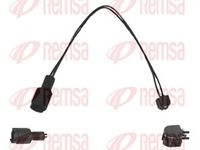 предупредителен контактен сензор, износване на накладките