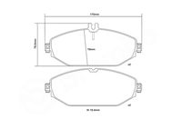 BREMBO High performance remblokkenset 3