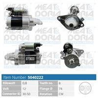 Starter MEAT & DORIA, Cod: 5040222