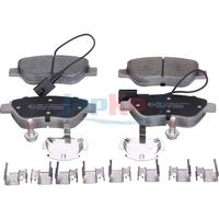 комплект спирачно феродо, дискови спирачки