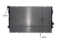 Thumbnail - Radiateur - CR811000S - MAHLE