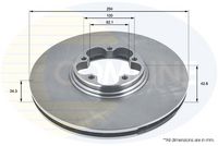 Disc frana COMLINE, Cod: ADC1213V