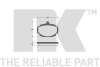 Bremsbelagsatz, Scheibenbremse