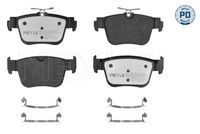 комплект спирачно феродо, дискови спирачки