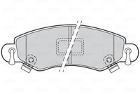 Bremsbelagsatz, Scheibenbremse