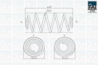 Arc spiral FAI AutoParts, Cod: FPCS244