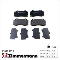 комплект спирачно феродо, дискови спирачки