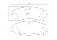 BREMBO High performance remblokkenset 3