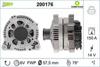 Generator / Alternator VALEO, Cod: 200176
