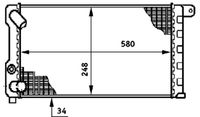Thumbnail - Radiateur - CR597000S - MAHLE