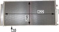 Thumbnail - Condensor, airconditioning - AC839000P - MAHLE
