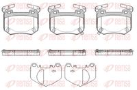 комплект спирачно феродо, дискови спирачки