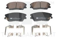 Bremsbelagsatz, Scheibenbremse