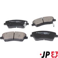 комплект спирачно феродо, дискови спирачки