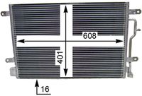 Thumbnail - Condensor, airconditioning - AC807000S - MAHLE