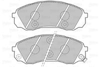 Bremsbelagsatz, Scheibenbremse