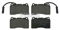 комплект спирачно феродо, дискови спирачки