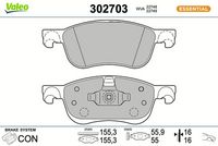 Bremsbelagsatz, Scheibenbremse