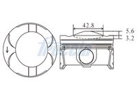 Piston FRECCIA, Cod: FP23-102100