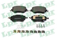 комплект спирачно феродо, дискови спирачки