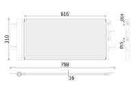 Thumbnail - Condensor, airconditioning - AC891000P - MAHLE