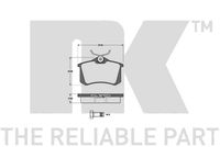 Bremsbelagsatz, Scheibenbremse