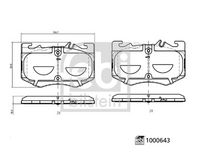 Bremsbelagsatz, Scheibenbremse
