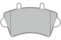 Bremsbelagsatz, Scheibenbremse