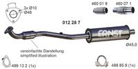 Vorschalldämpfer Vorschalldämpfer