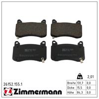 комплект спирачно феродо, дискови спирачки