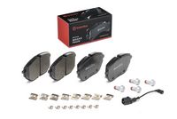 Bremsbelagsatz, Scheibenbremse