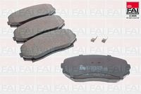 Set placute frana,frana disc FAI AutoParts, Cod: BP580