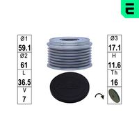Sistem roata libera, generator ERA, Cod: ZN5736