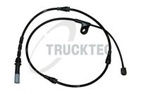 предупредителен контактен сензор, износване на накладките