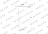 FERODO Spreidniet, trommelremvoering 2