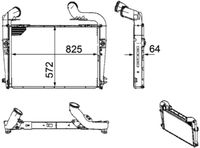 Thumbnail - Intercooler, inlaatluchtkoeler - CI256000P - MAHLE