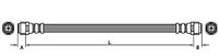 Conducta / cablu frana METZGER AUTOTEILE, Cod: 4110727