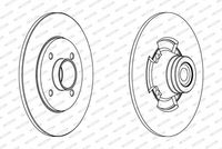 Disc frana FERODO, Cod: DDF1515