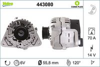 Generator / Alternator VALEO, Cod: 443080