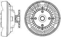 Thumbnail - Koppeling, radiateurventilator - CFC228000P - MAHLE