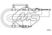 жило, ръчна спирачка