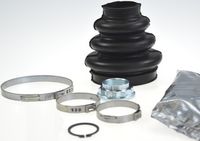 Faltenbalgsatz, Antriebswelle